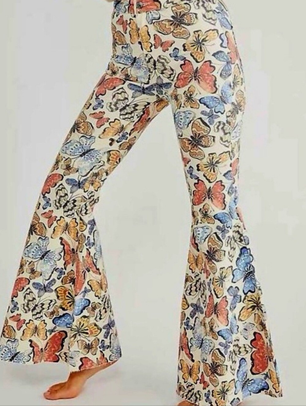 Free People Just Float On Flare Butterfly Pants 🦋